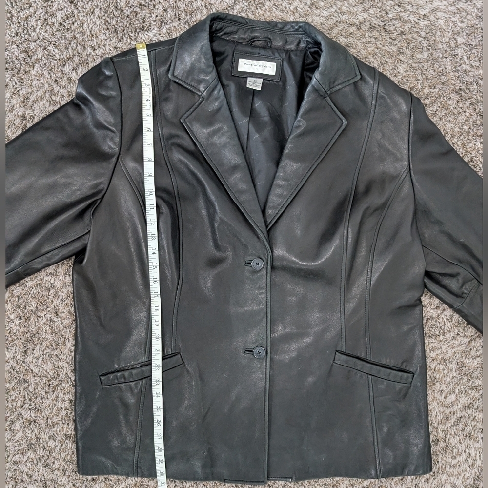 Preston & York Genuine Leather Jacket - Picture 10 of 11
